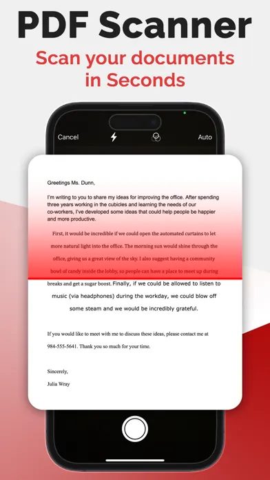 Ảnh chụp màn hình của PDF Scanner - Doc Scan to PDF
