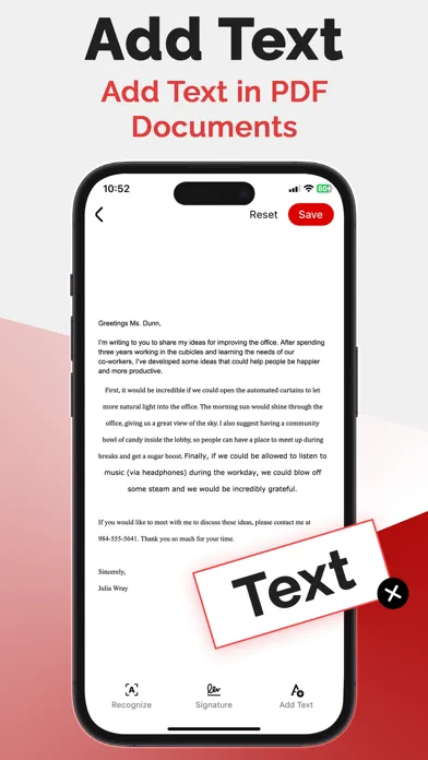 Ảnh chụp màn hình của PDF Scanner - Doc Scan to PDF