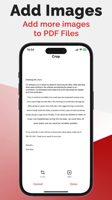 Ảnh chụp màn hình của PDF Scanner - Doc Scan to PDF