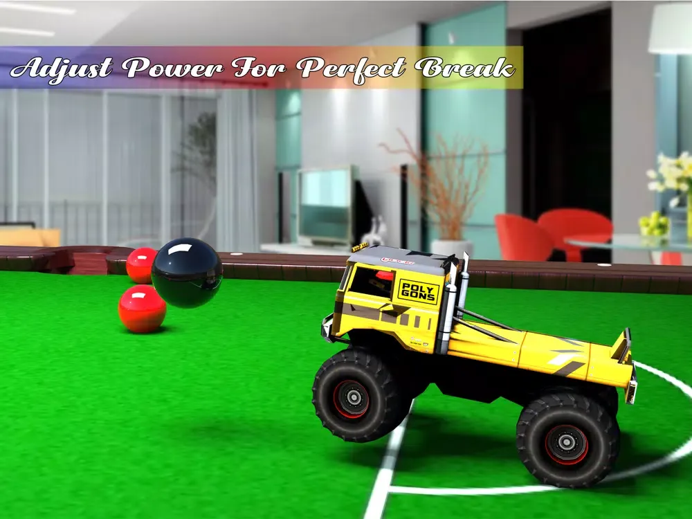 تصاویر Pool Ball Games: Monster Truck iPad 