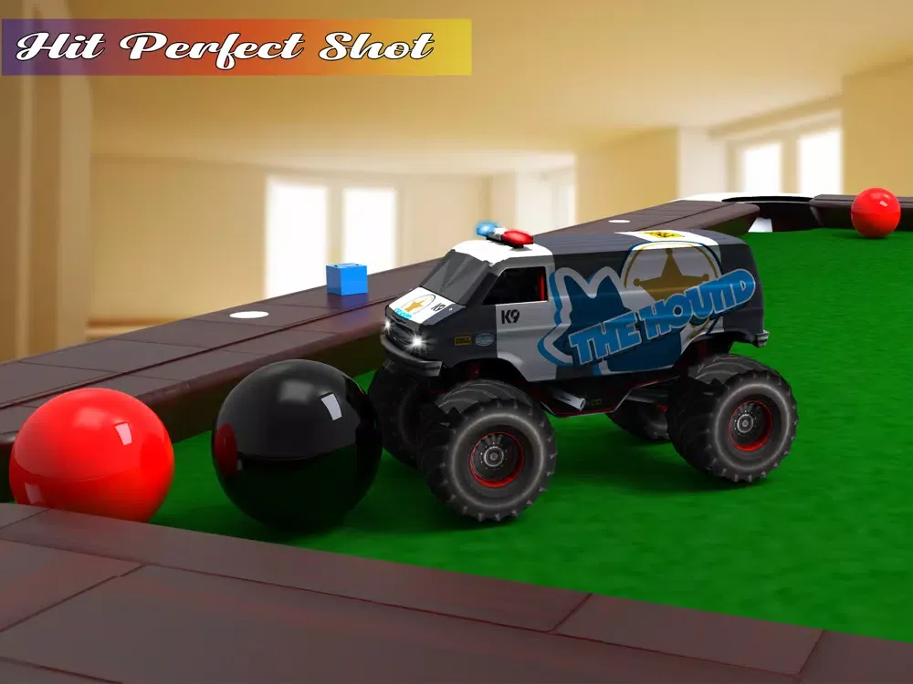 تصاویر Pool Ball Games: Monster Truck iPad 