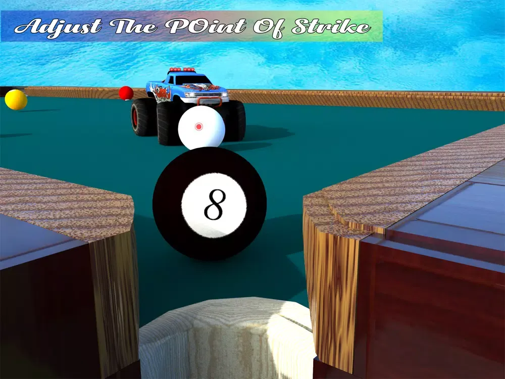 تصاویر Pool Ball Games: Monster Truck iPad 