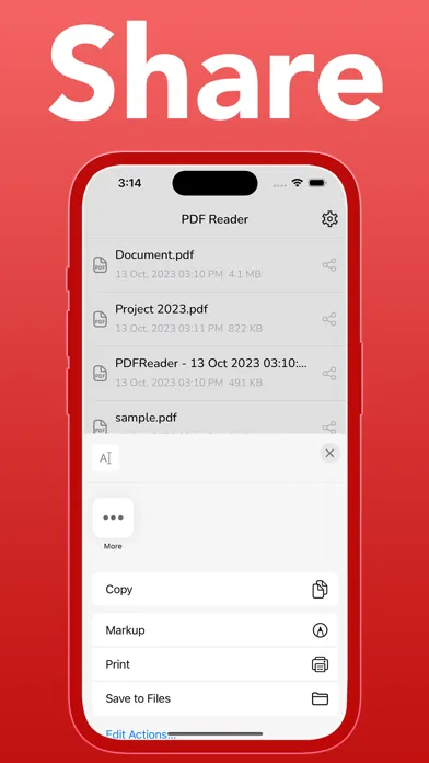 Capturas de pantalla de PDF Reader PDF Viewer
