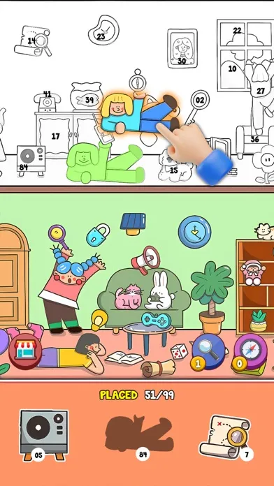 Sticker Book: Coloring Puzzle应用截图