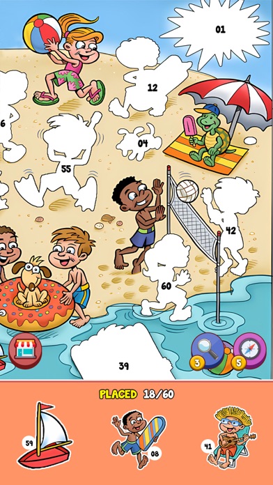 Ảnh chụp màn hình của Sticker Book: Coloring Puzzle