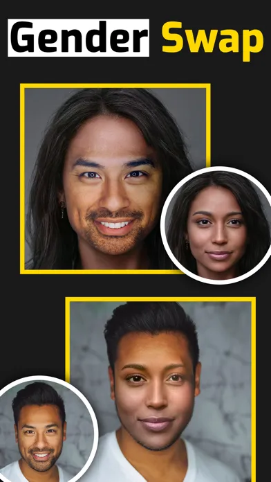 Tangkapan skrin Face Swap App - Face replace
