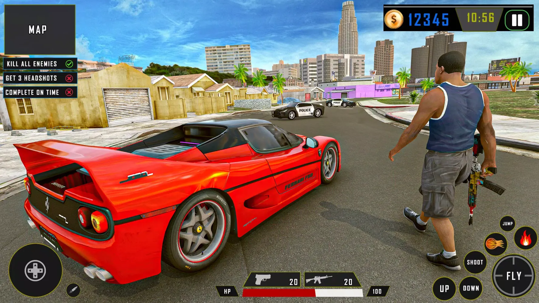 Capturas de tela do Gun Shooting Bandook Wala Game