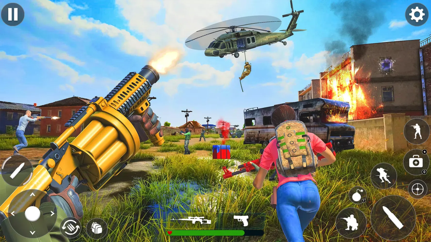 Capturas de tela do Gun Shooting Bandook Wala Game