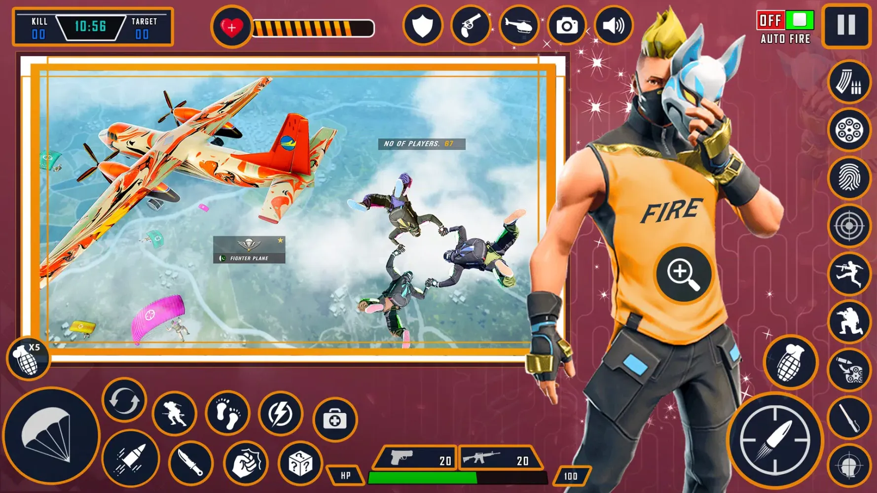 Capturas de tela do Gun Shooting Bandook Wala Game