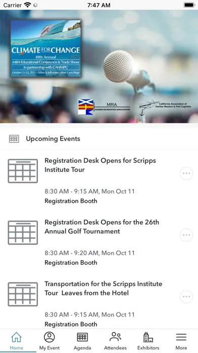 Screenshot di Marine Recreation Association