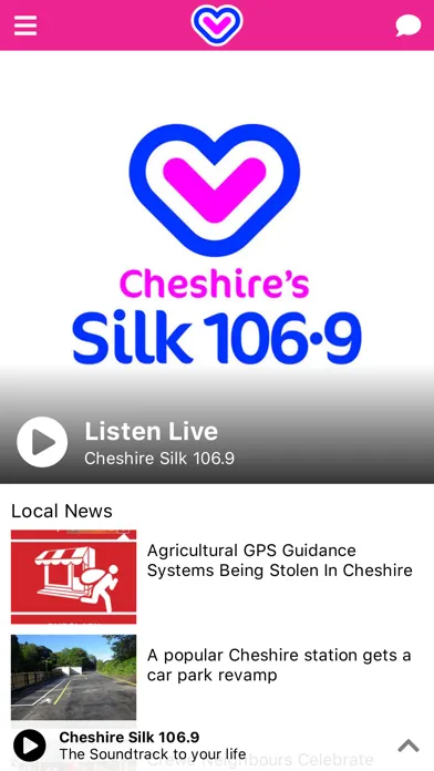 Скриншоты Cheshire's Silk Radio