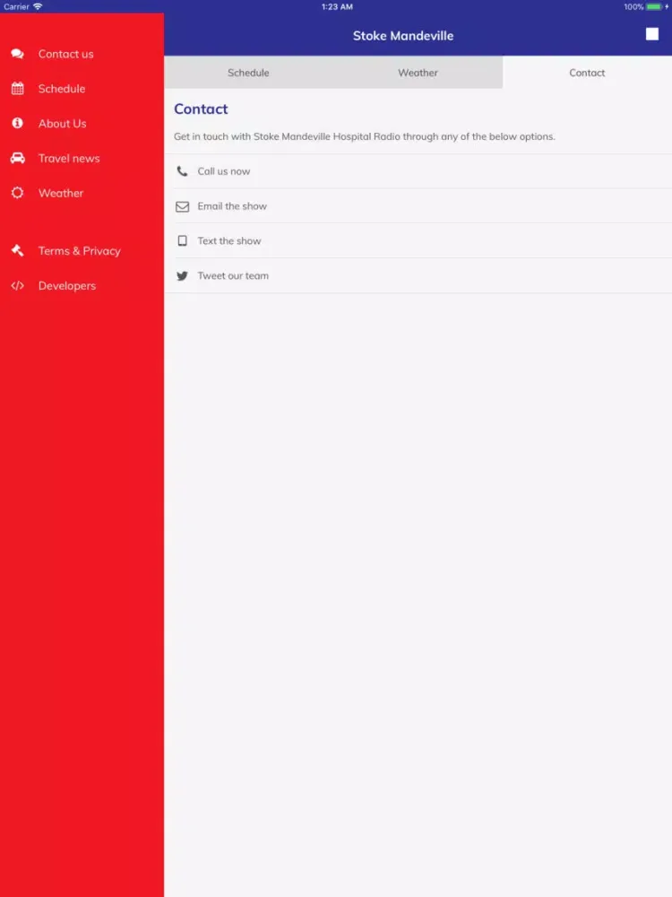 Скриншоты Stoke Mandeville HR iPad 