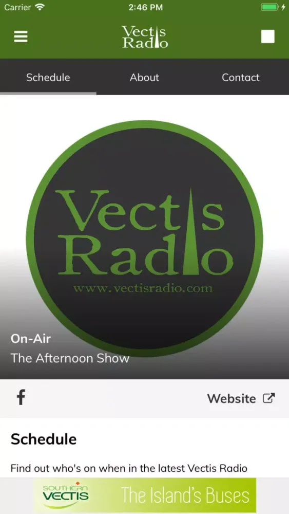 Vectis Radio Screenshots