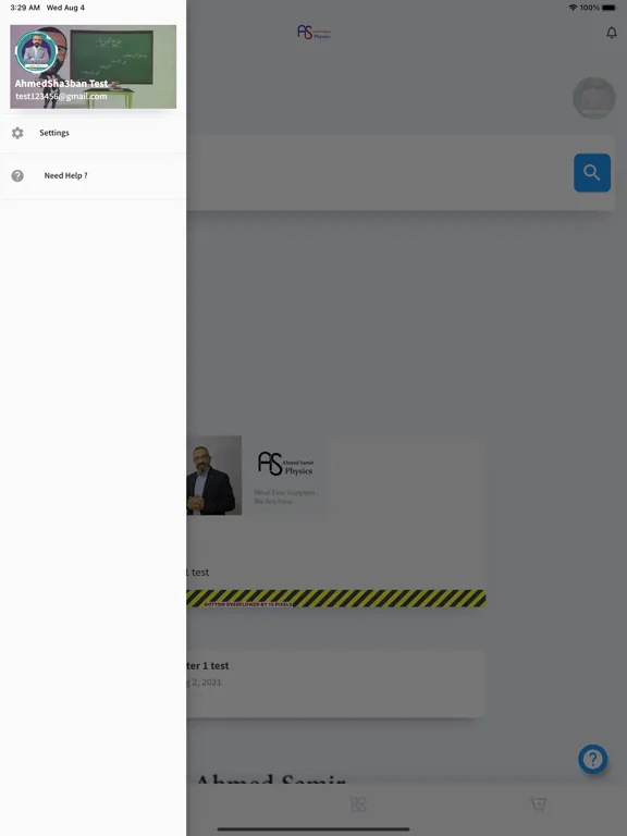 Zrzuty ekranu Mr Ahmed Samir iPad 