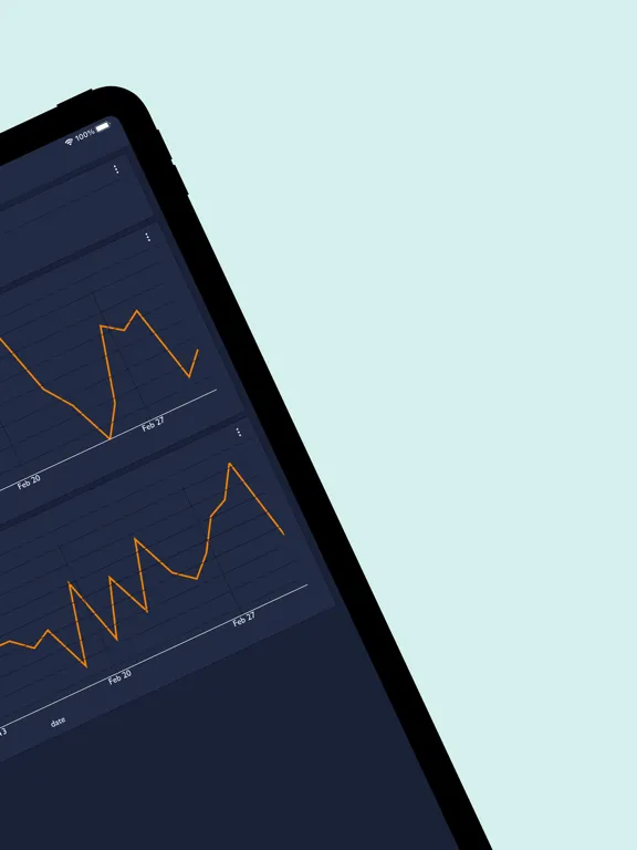 Screenshot di Charts: For Supabase iPad 