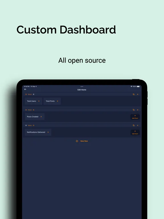 Screenshot di Charts: For Supabase iPad 