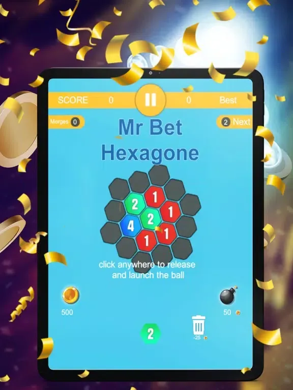 Mr Bet Hexagone iPad  سکرین شاٹس