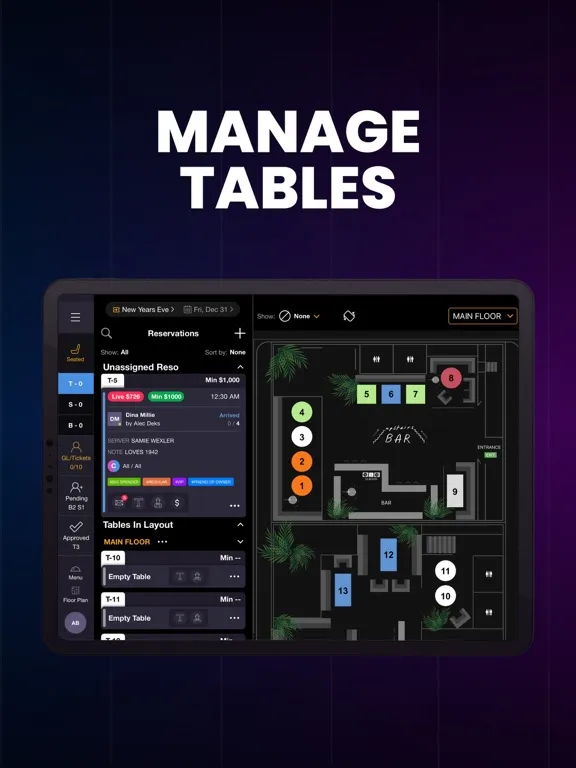 Mr. Black - Nightclub & Bar iPad 应用截图
