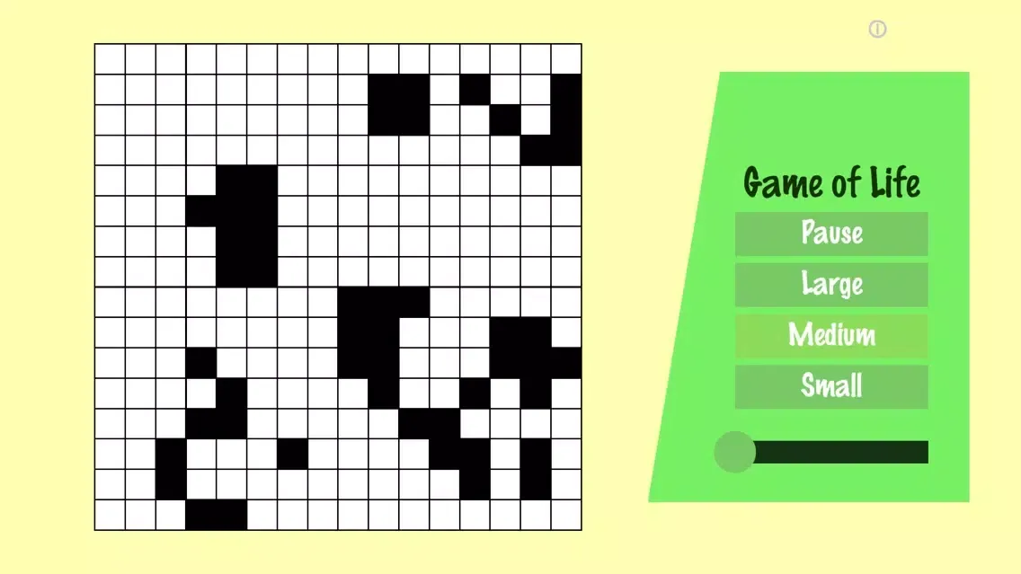 The Conway's Game of Life سکرین شاٹس