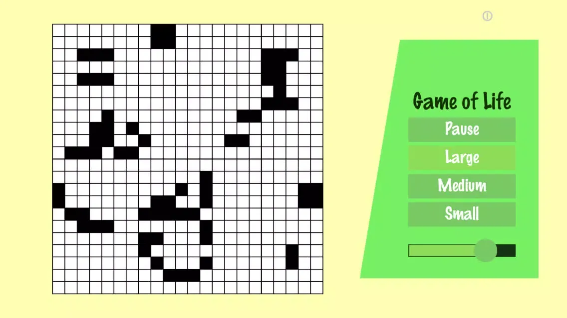 The Conway's Game of Life سکرین شاٹس