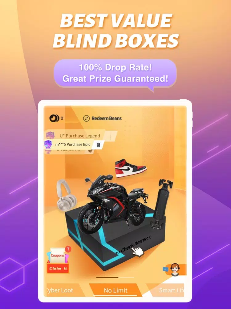 Mr.Box-Trending blind box iPad  Screenshots