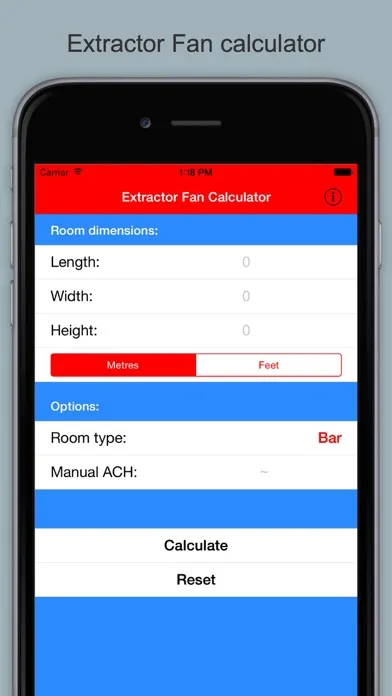 Tangkapan skrin Gas Ventilation Calculator UK