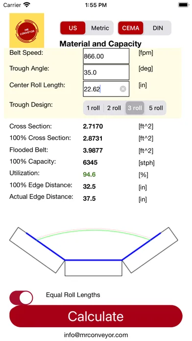 Conveyor Capacity应用截图