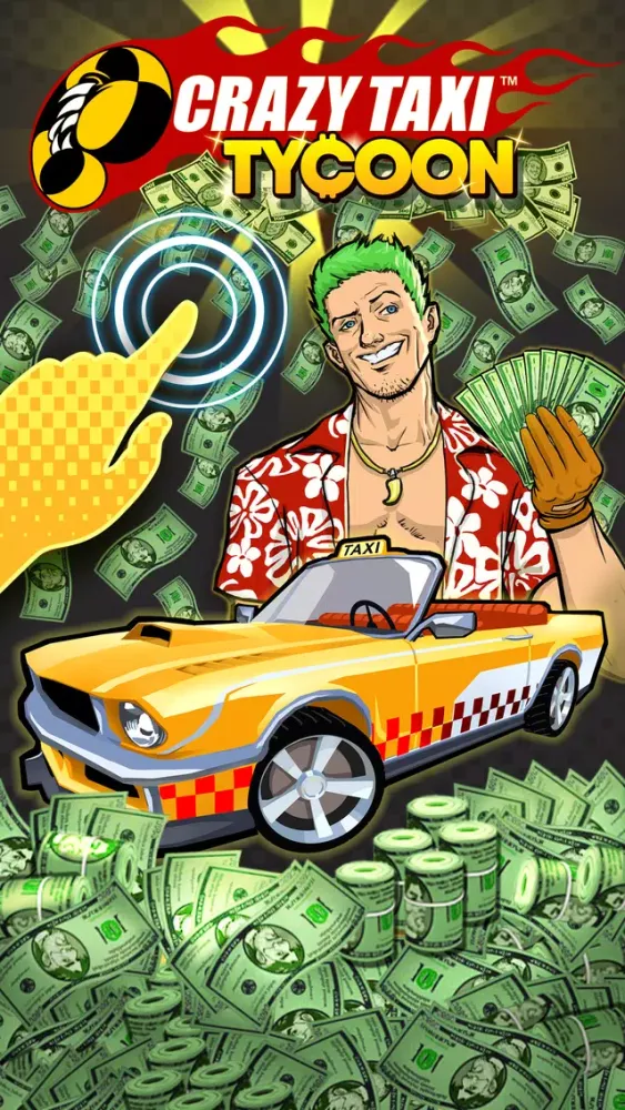 Crazy Taxi Idle Tycoon 스크린샷