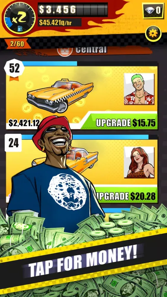 Crazy Taxi Idle Tycoon 스크린샷