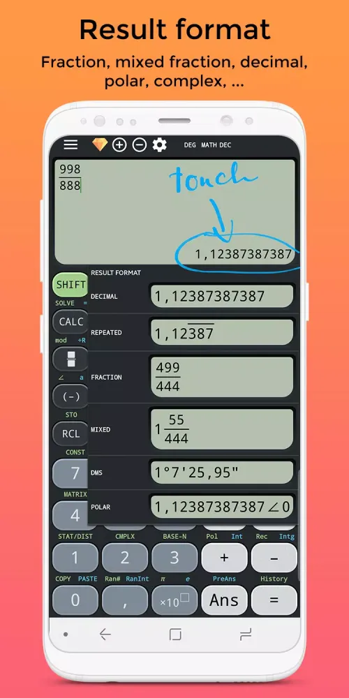 Screenshot di TI-36