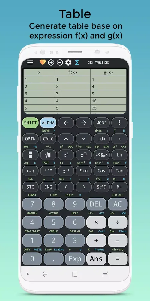 Screenshot di TI-36