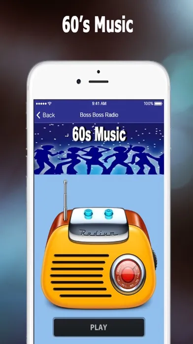 ภาพหน้าจอของ 60s Music: The Best Radios With Music of the 60