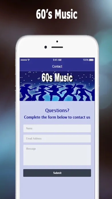 ภาพหน้าจอของ 60s Music: The Best Radios With Music of the 60