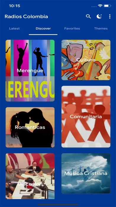 ภาพหน้าจอของ Colombian Radio Stations