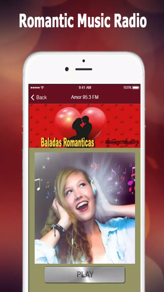 ภาพหน้าจอของ Romantic Ballads: The Best Romantic Music