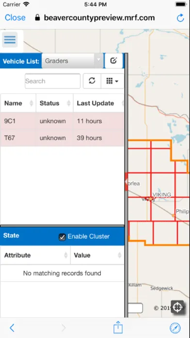Zrzuty ekranu MRF Tracking Viewer