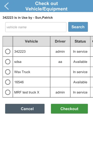 Скриншоты MRF Vehicle Inspection