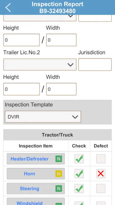 Скриншоты MRF Vehicle Inspection