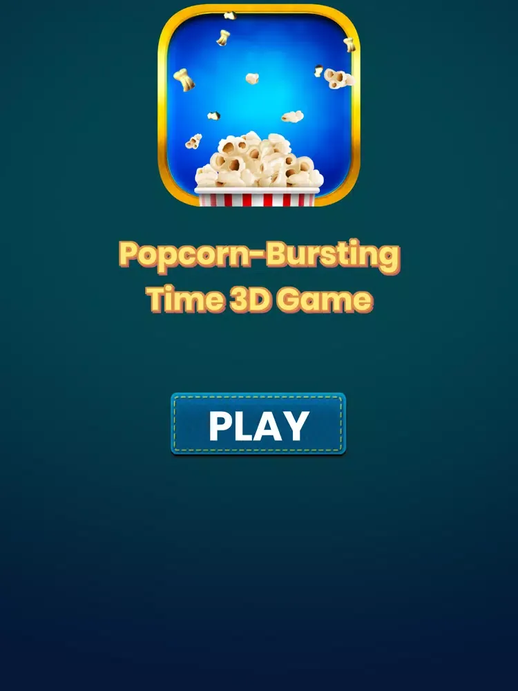 Capturas de tela do Popcorn-3D Bursting Time Game iPad 