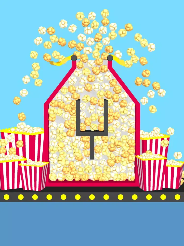 Capturas de tela do Popcorn-3D Bursting Time Game iPad 