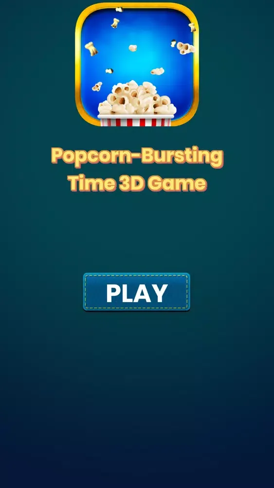 Capturas de tela do Popcorn-3D Bursting Time Game