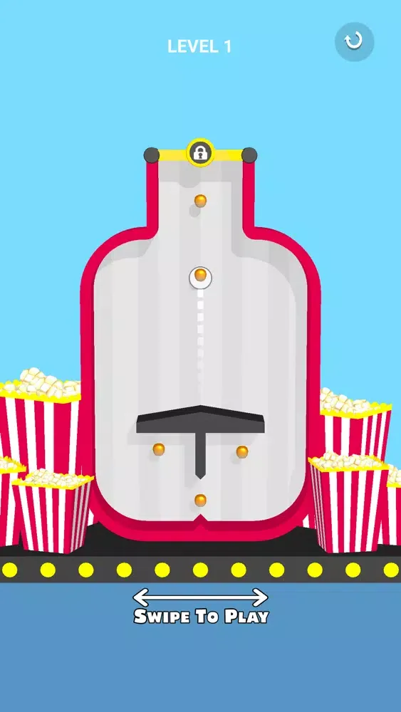 Capturas de tela do Popcorn-3D Bursting Time Game