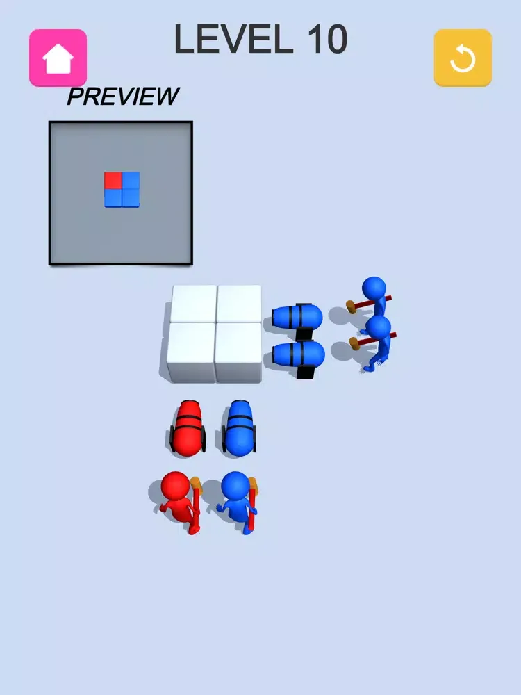Скриншоты Sort-It Shooting 3D Color Game iPad 