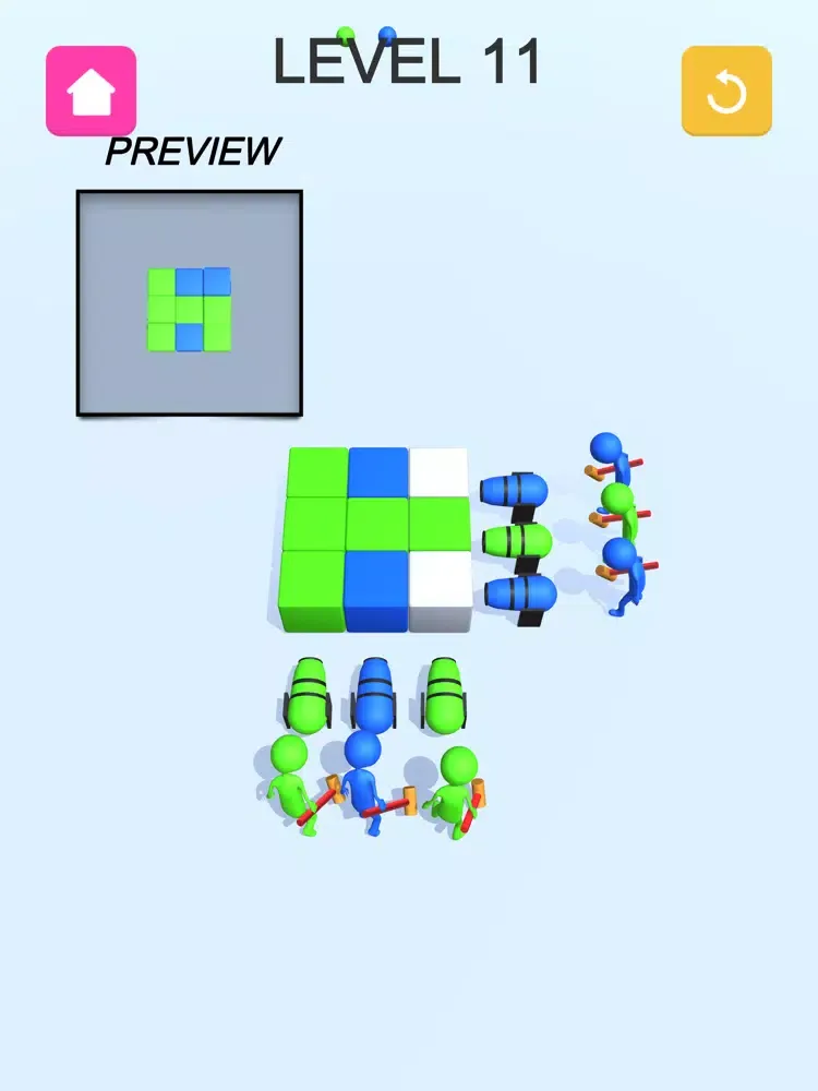 Скриншоты Sort-It Shooting 3D Color Game iPad 