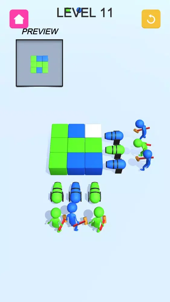 Скриншоты Sort-It Shooting 3D Color Game
