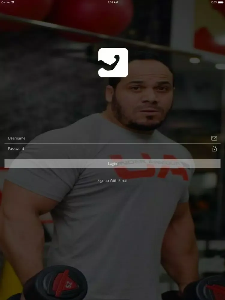 ภาพหน้าจอของ MR Fit GYM iPad 