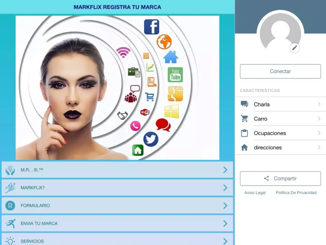 Скриншоты MARKFLiX REGISTRA TU MARCA iPad 