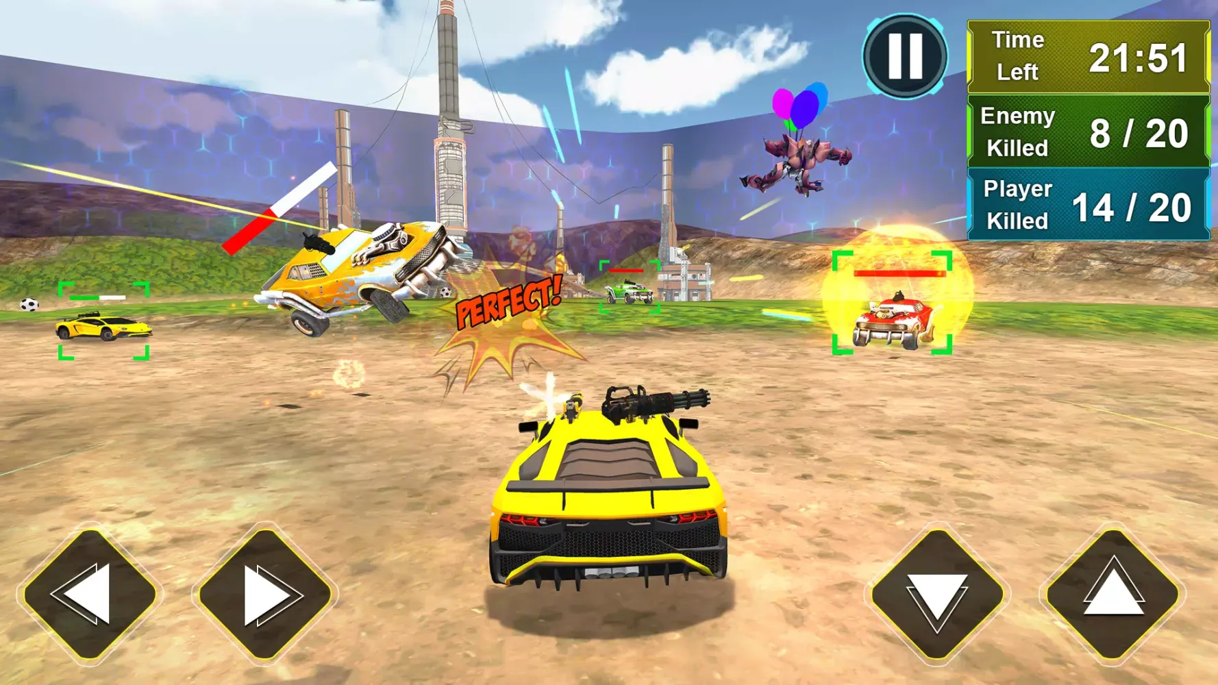 Tangkapan layar Robot War - Robot Transform 3D