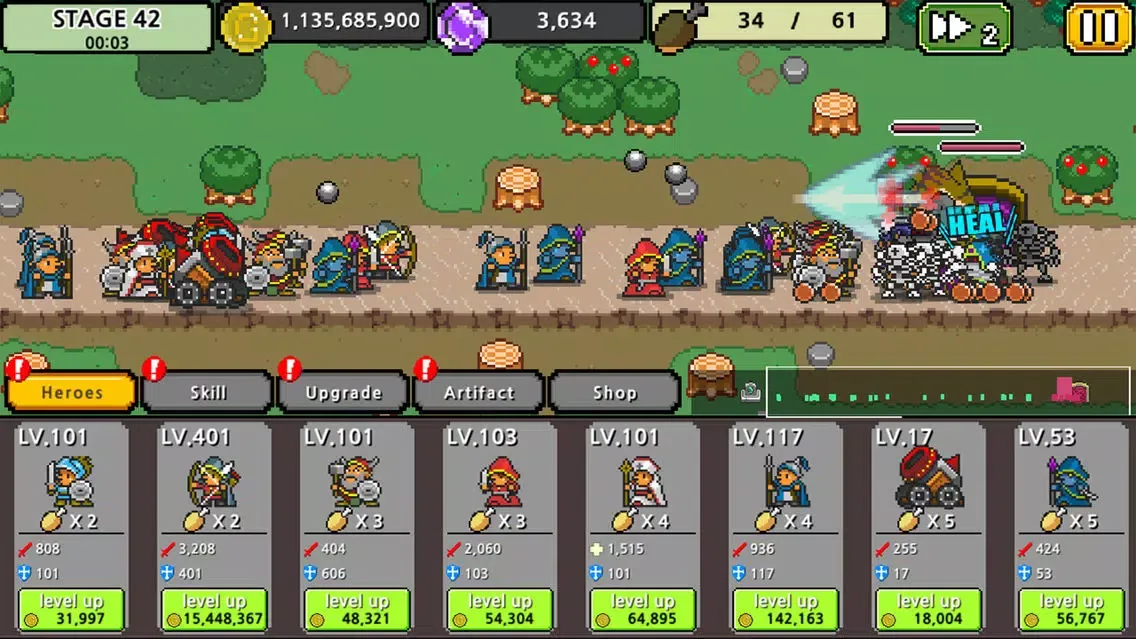 Ảnh chụp màn hình của Dots Heros