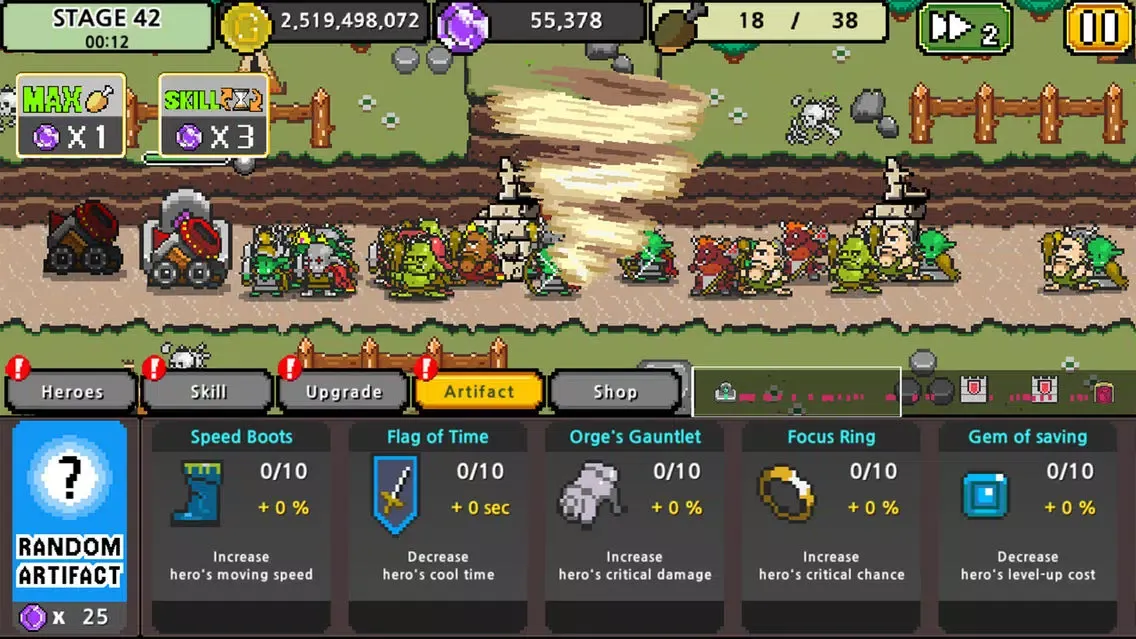 Ảnh chụp màn hình của Dots Heros